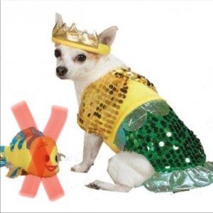 NWT Zack & Zoey Lil' Furmaid Dog Costume Sz XS